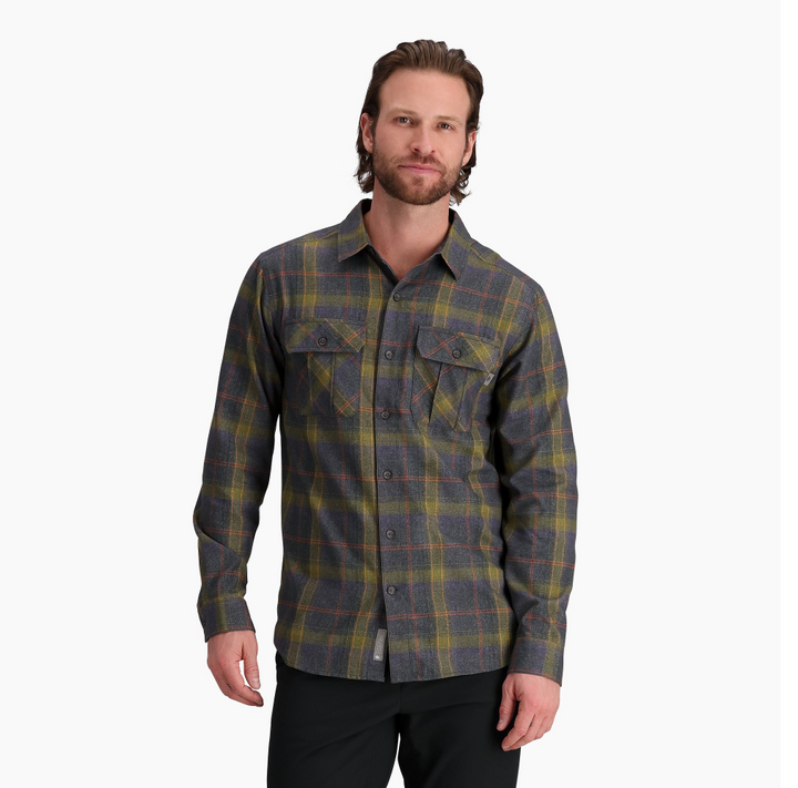 Men's Lost Coast Flannel Plaid L/S