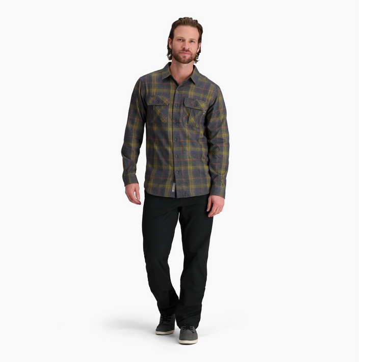Men's Lost Coast Flannel Plaid L/S