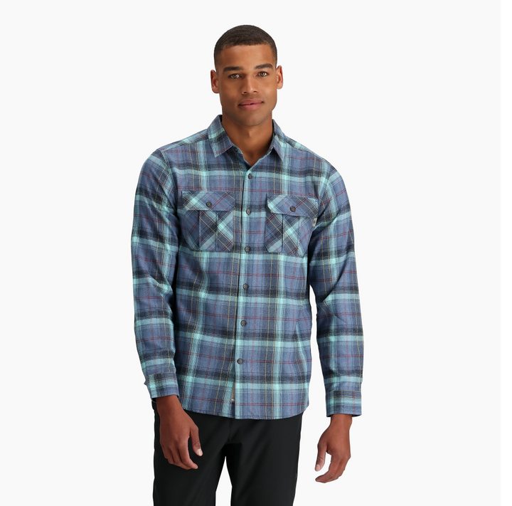 Men's Lost Coast Flannel Plaid L/S
