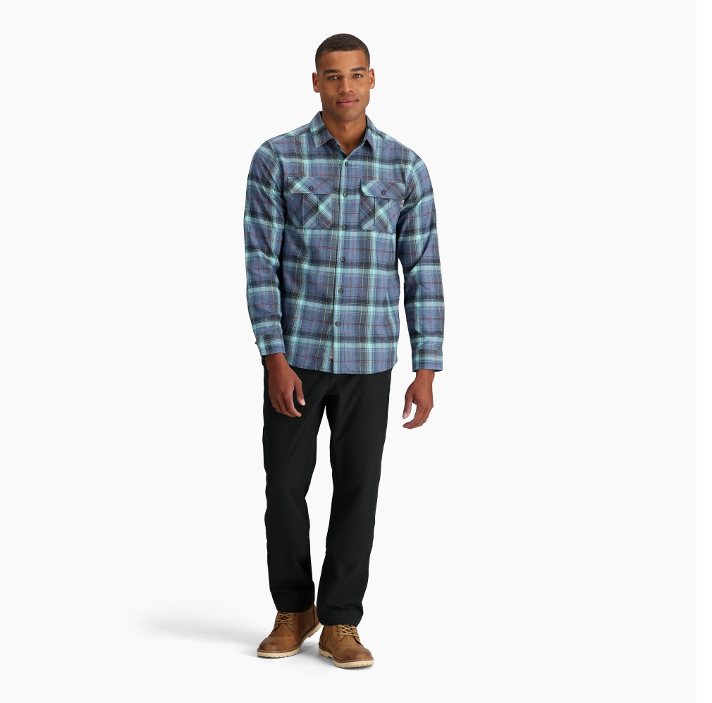 Men's Lost Coast Flannel Plaid L/S
