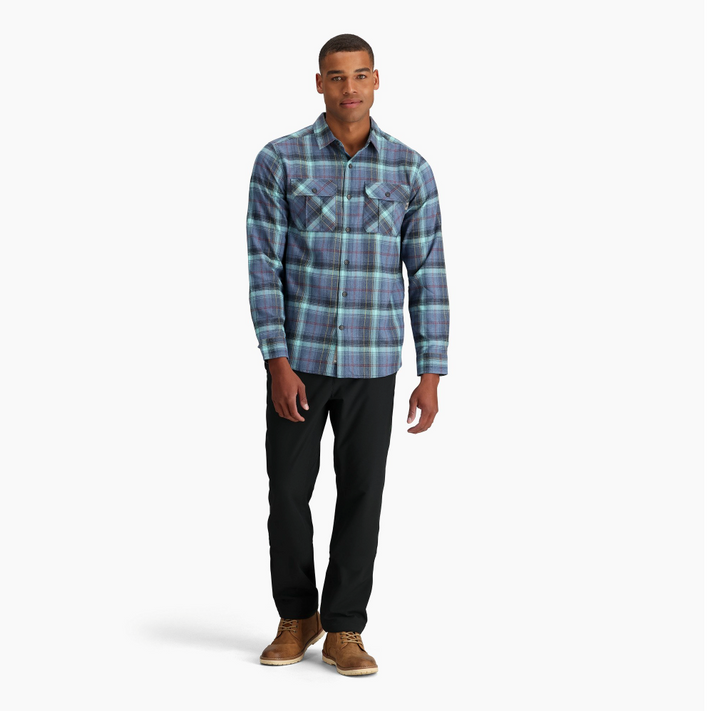 Men's Lost Coast Flannel Plaid L/S