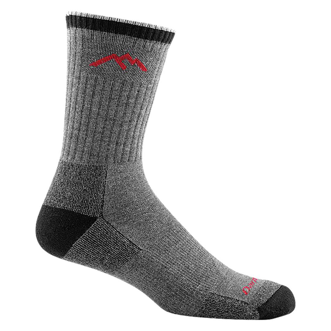Men's Coolmax Hiker Micro Crew Midweight Hiking Sock