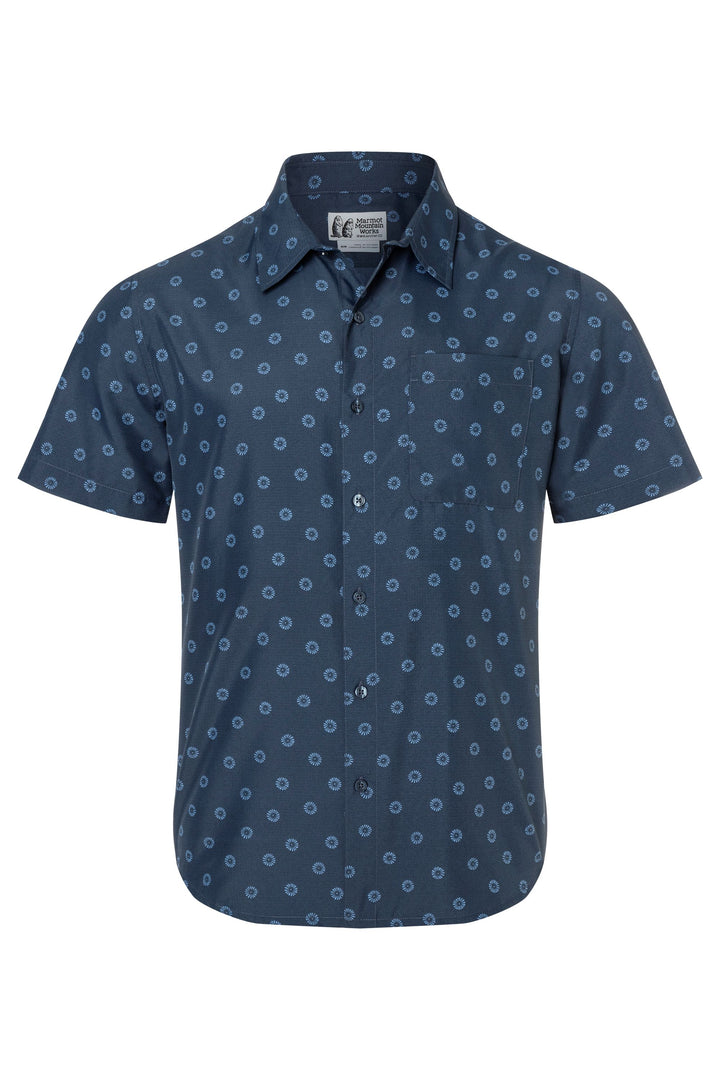Men's AirExchange SolarShield Novelty Short Sleeve Shirt