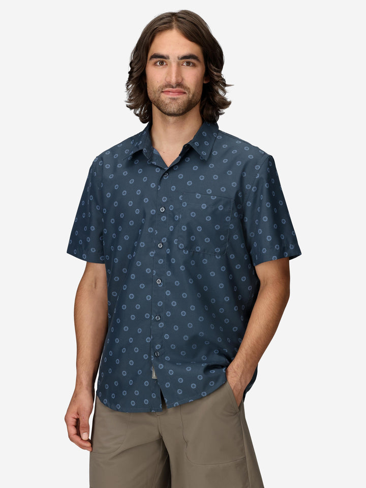 Men's AirExchange SolarShield Novelty Short Sleeve Shirt