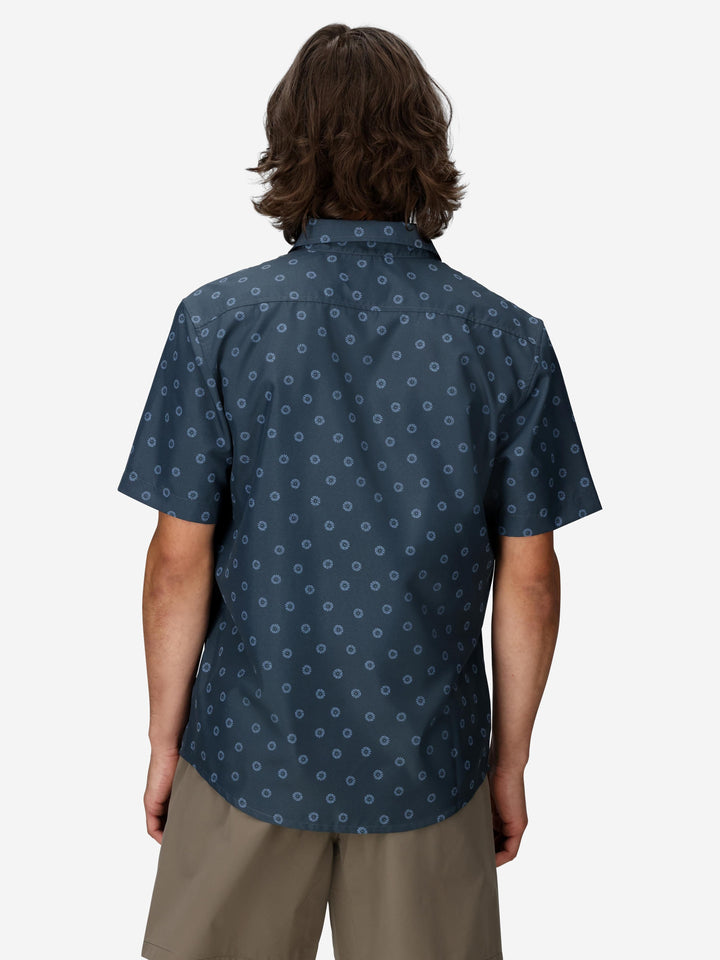 Men's AirExchange SolarShield Novelty Short Sleeve Shirt