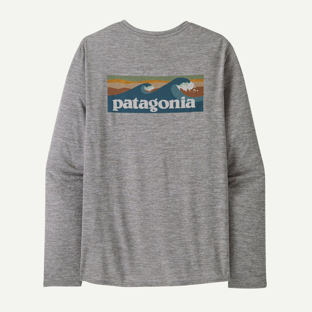 Men's Long-Sleeve Capilene Cool Daily Graphic Shirt - Waters