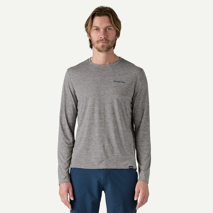 Men's Long-Sleeve Capilene Cool Daily Graphic Shirt - Waters