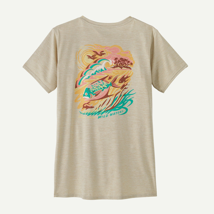 Women's Capilene Cool Daily Graphic Shirt - Waters