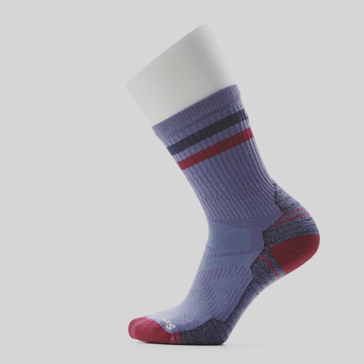 Women's Hike Light Cushion Tube Stripe Crew